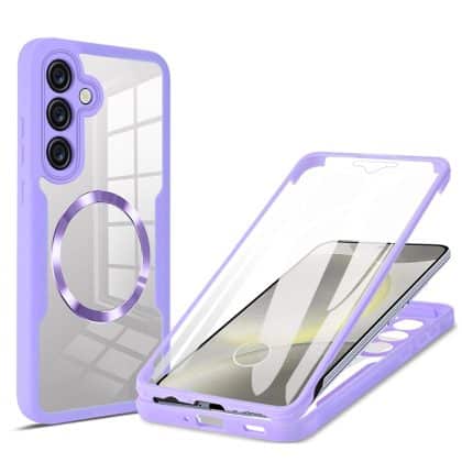 Techsuit ColorVerse 360 MagSafe Series - θήκη για Samsung Galaxy S25 - Πολύχρωμο