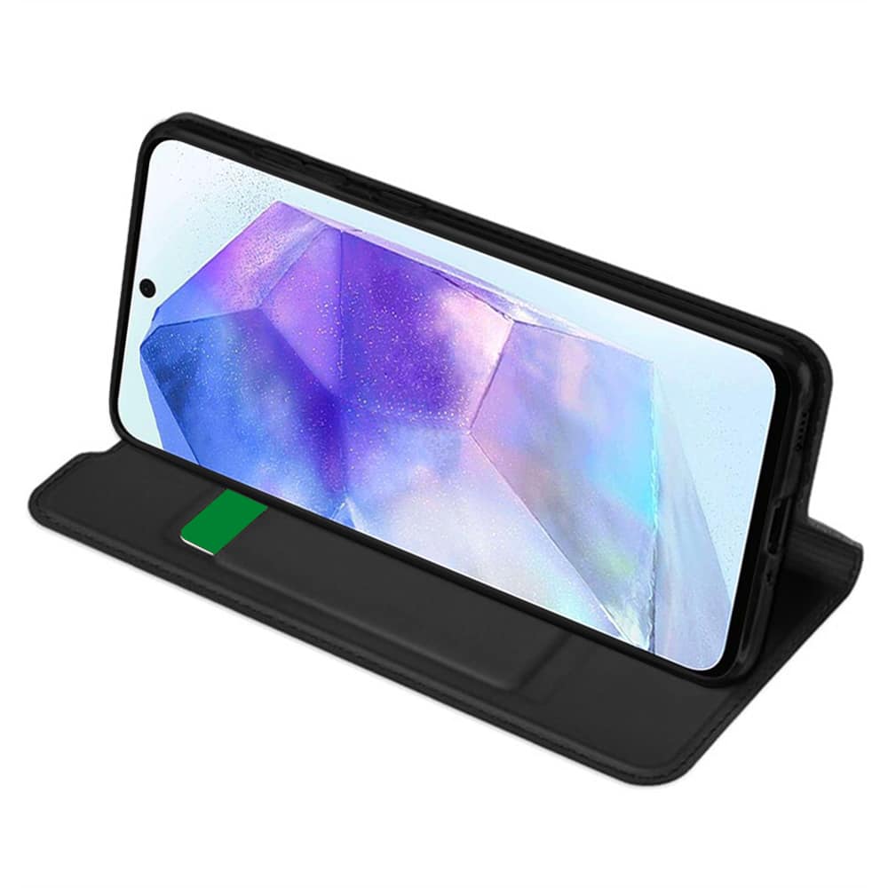Techsuit Magskin Book - θήκη για Samsung Galaxy A55 - Μαύρο - Image 2