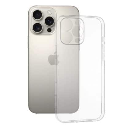 Techsuit Clear Silicone - θήκη για Apple iPhone 16 Pro Max - Διάφανο