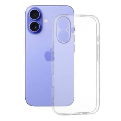Techsuit Clear Silicone - θήκη για Apple iPhone 16 - Διάφανο