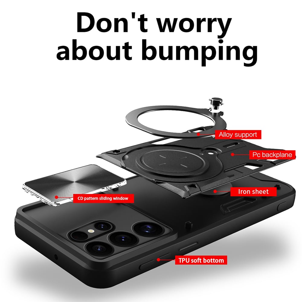 Techsuit CamGuard Pro - θήκη για Samsung Galaxy S25 Ultra - Πολύχρωμο - Image 2