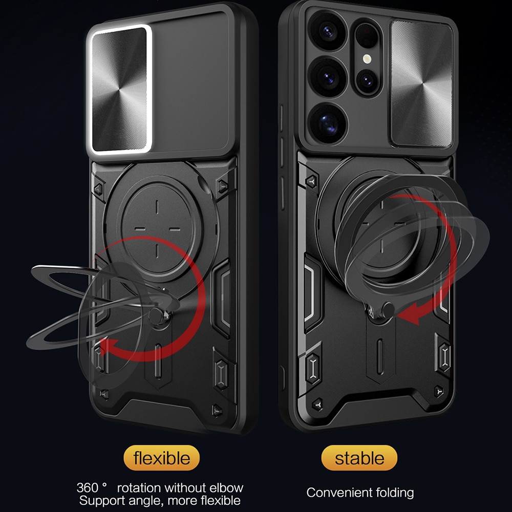 Techsuit CamGuard Pro - θήκη για Samsung Galaxy S25 Ultra - Κόκκινο - Image 3