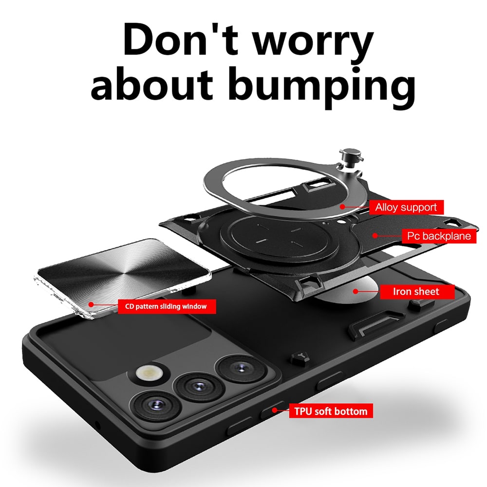 Techsuit CamGuard Pro - θήκη για Samsung Galaxy S25 Plus - Πολύχρωμο - Image 2