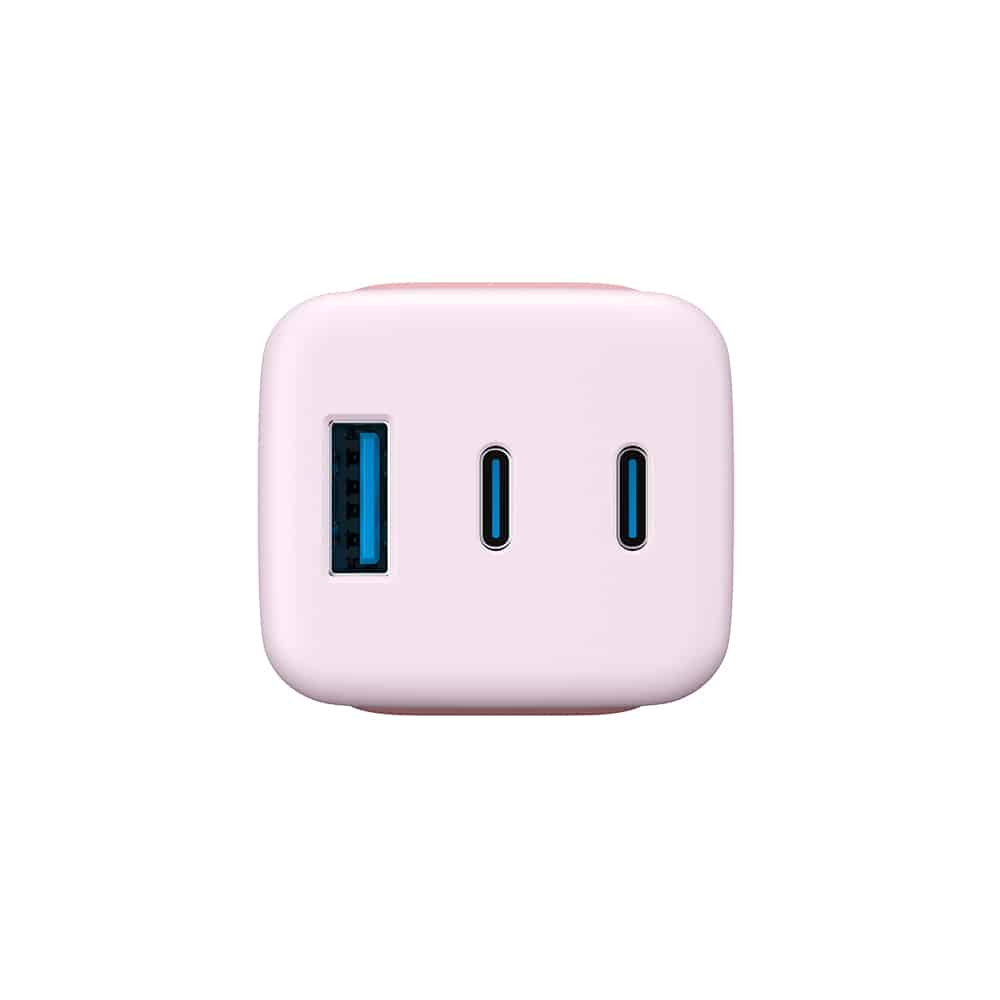 Havit - Wall Charger (uc260 Eu) - 2x USB-C, USB, 65w - Pink - Image 6
