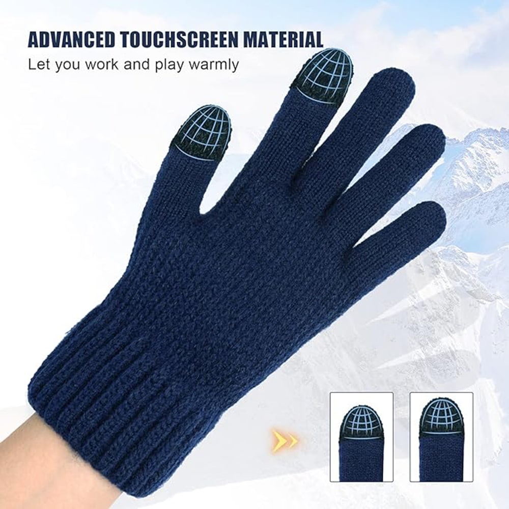 Techsuit γάντια unisex, 22 εκ. - σκούρο γκρι - Image 4