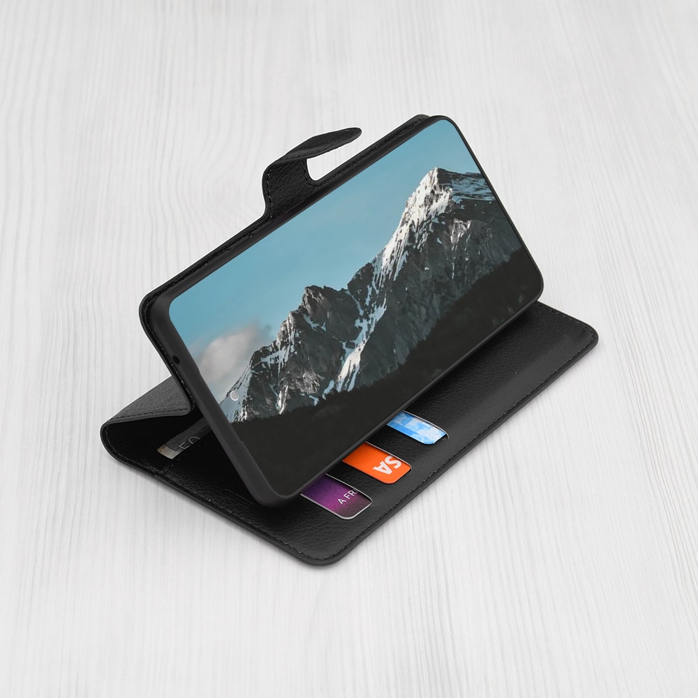 Techsuit Leather Folio - θήκη για Google Pixel 9a - Μαύρο - Image 2
