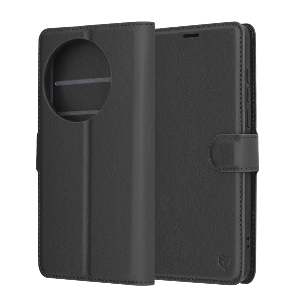 Techsuit Leather Folio - θήκη για Oneplus 13 - Μαύρο - Image 6