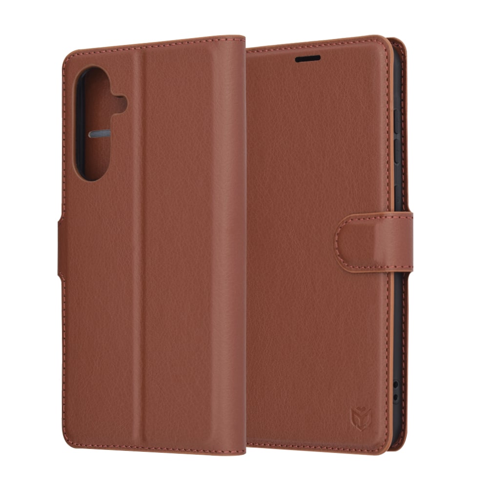 Techsuit Leather Folio - θήκη για Samsung Galaxy A36 - Καφέ - Image 6