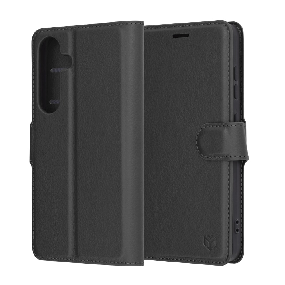 Techsuit Leather Folio - θήκη για Samsung Galaxy S25 - Μαύρο - Image 6