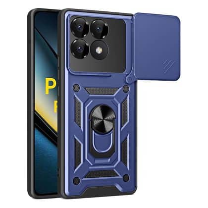 Techsuit CamShield Series - θήκη για Xiaomi Poco F6 Pro - Μπλε