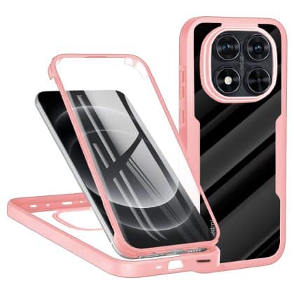 Techsuit ColorVerse 360 Series - θήκη για Xiaomi Redmi Note 14 Pro / Pro+ 5G Poco X7 - Ροζ