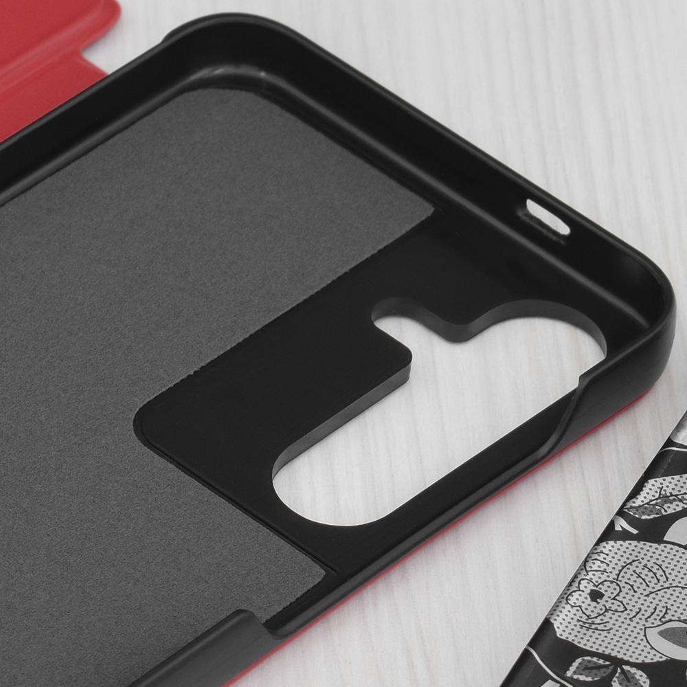 Techsuit Shockproof Clear Silicone - θήκη για Samsung Galaxy S25+ - Κόκκινο - Image 3