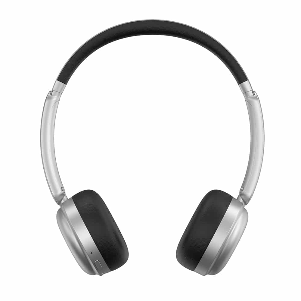 Havit - Wireless Headphones (h616bt) - On-Ear, Bluetooth 5.4, 400mah, Type-C - Silver / Black - Image 2