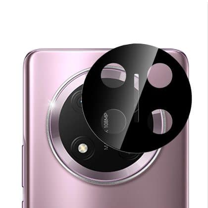 Techsuit - Full Camera Glass - Honor Magic7 Lite / X9c - Μαύρο