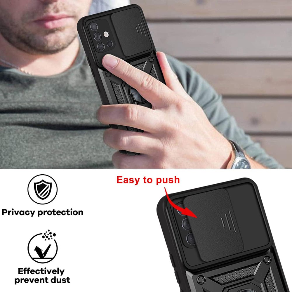 Techsuit CamShield Series - θήκη για Samsung Galaxy A51 - Μαύρο - Image 4