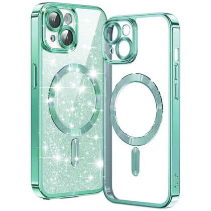 Techsuit Luxury Glitter - θήκη για Apple iPhone 15 Plus - Πολύχρωμο