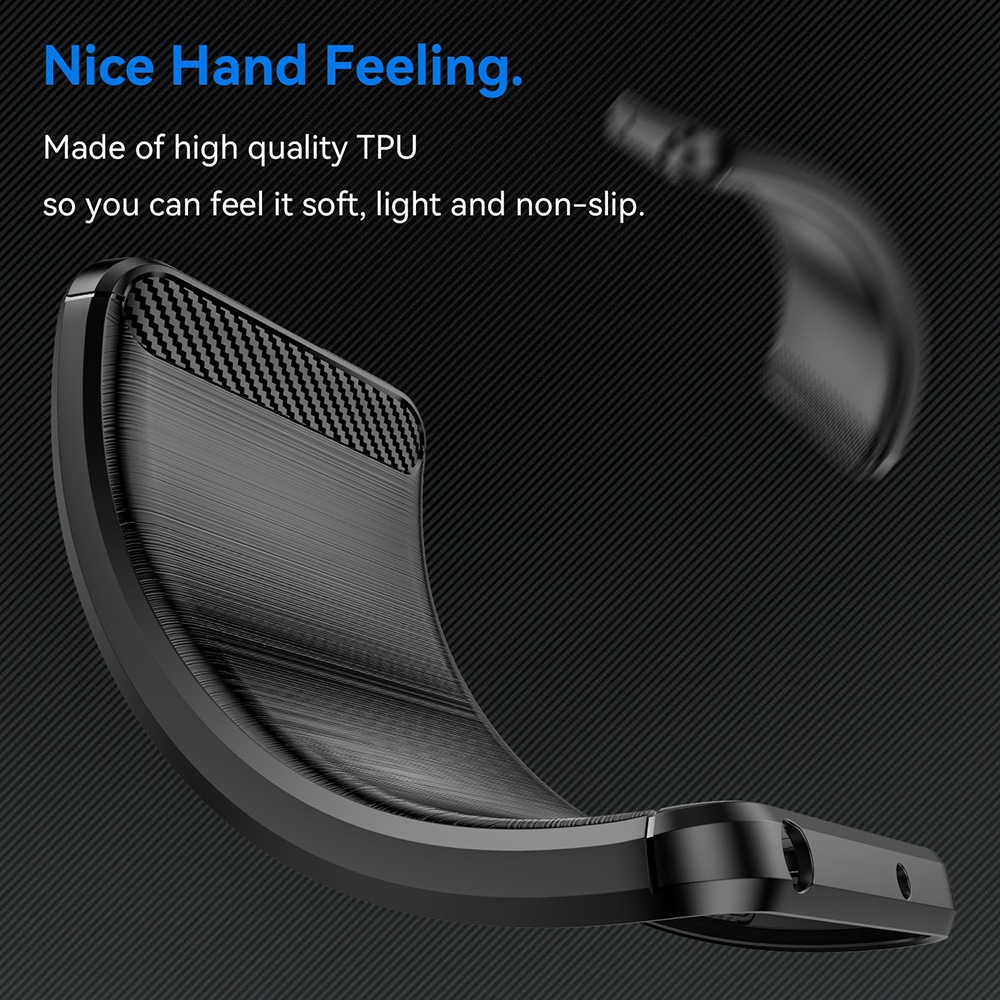 Techsuit Carbon Silicone - θήκη για Samsung Galaxy A26 - Μπλε - Image 4