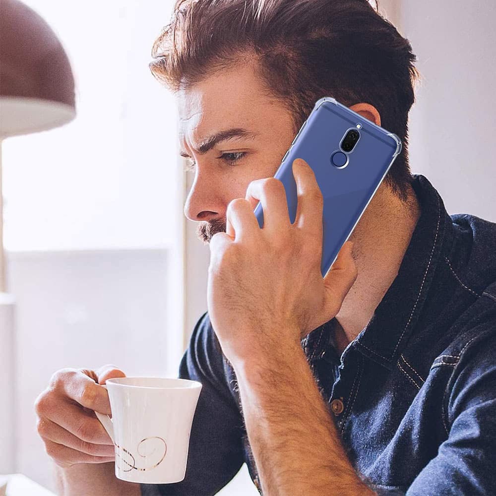 Techsuit Shockproof Clear Silicone - θήκη για Huawei Mate 10 Lite - Διάφανο - Image 4
