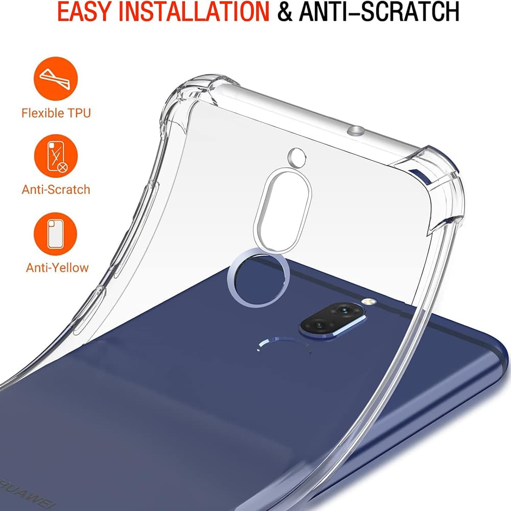 Techsuit Shockproof Clear Silicone - θήκη για Huawei Mate 10 Lite - Διάφανο - Image 3