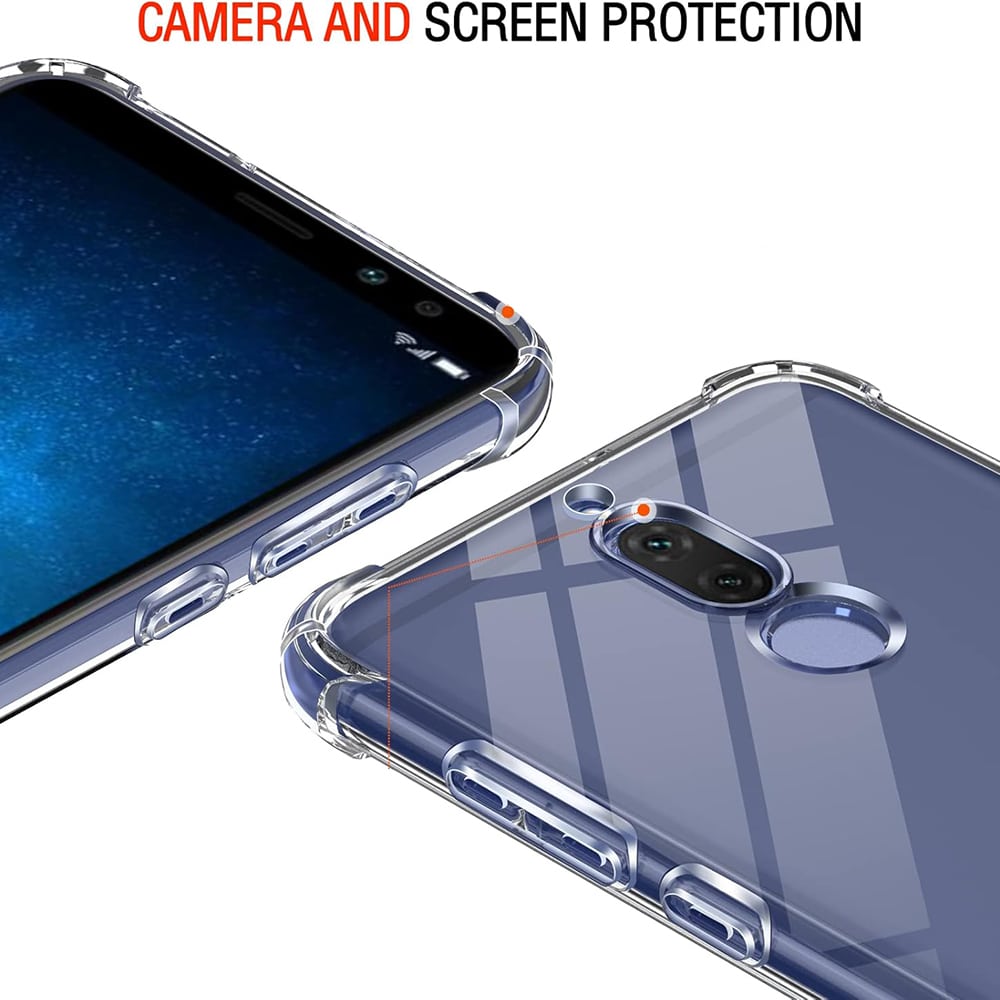 Techsuit Shockproof Clear Silicone - θήκη για Huawei Mate 10 Lite - Διάφανο - Image 2