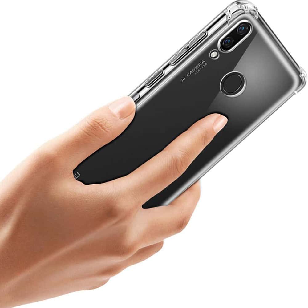 Techsuit Shockproof Clear Silicone - θήκη για Huawei P20 - Διάφανο - Image 4