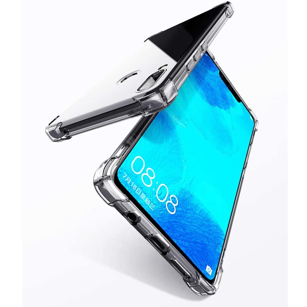 Techsuit Shockproof Clear Silicone - θήκη για Huawei P20 - Διάφανο - Image 3