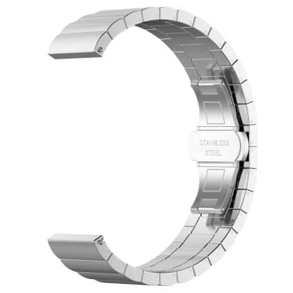 Techsuit Watchband 22mm (W012) - θήκη για Huawei Xiaomi Watch S1 - Ασημί