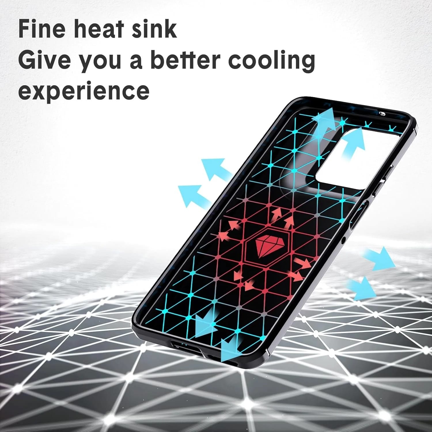 Techsuit Carbon Silicone - θήκη για Motorola Moto G15 - Μαύρο - Image 2