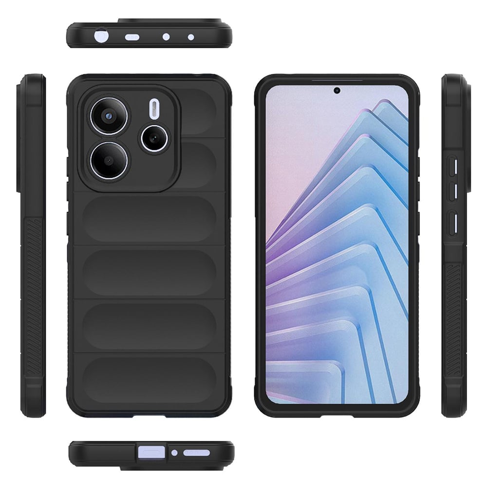 Techsuit Magic Shield - θήκη για Xiaomi Redmi Note 14 - Μαύρο - Image 2