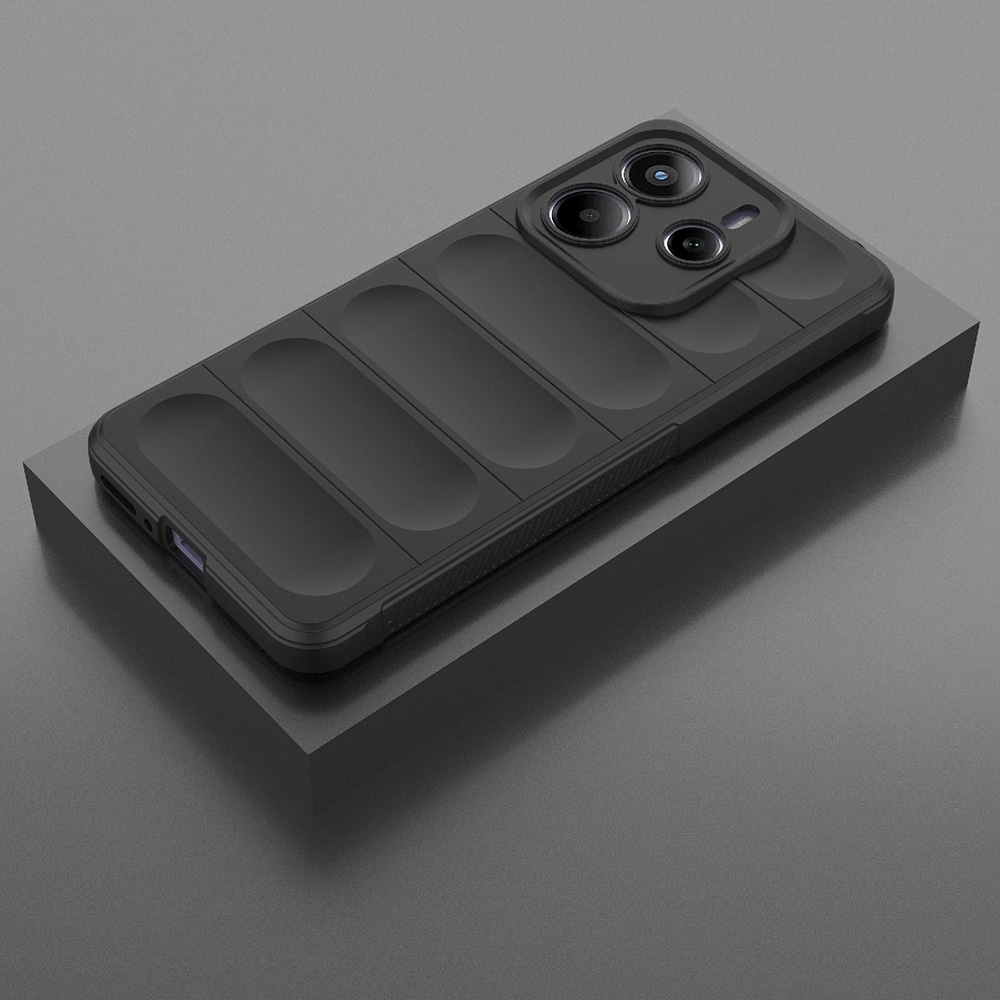 Techsuit Magic Shield - θήκη για Xiaomi Redmi Note 14 - Μαύρο - Image 6