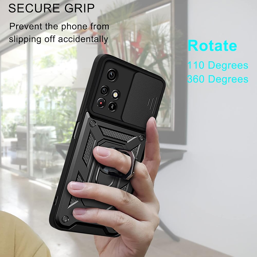 Techsuit CamShield Series - θήκη για Xiaomi Redmi 10 - Μαύρο - Image 2
