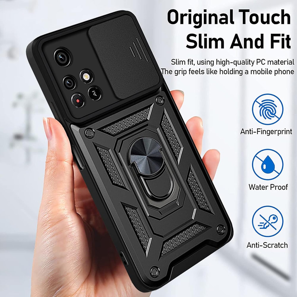 Techsuit CamShield Series - θήκη για Xiaomi Redmi 10 - Μαύρο - Image 6