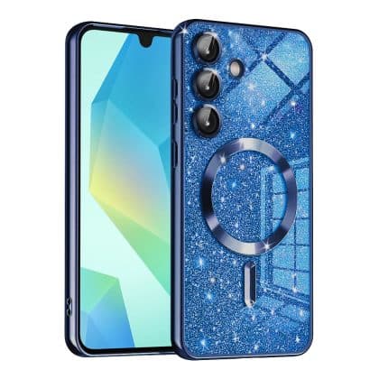 Techsuit Luxury Glitter MagSafe - θήκη για Samsung Galaxy A16 - Μπλε