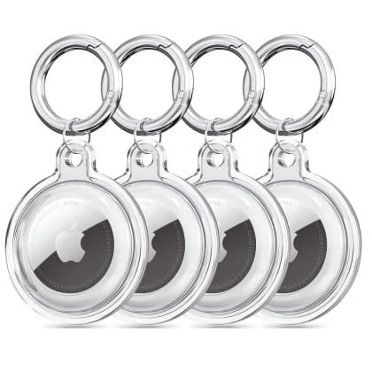 Techsuit Clear Silicone - Apple AirTag - Διάφανο