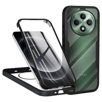 Techsuit ColorVerse 360 Series - θήκη για Oppo Reno12 F / 5G FS 4G - Μαύρο