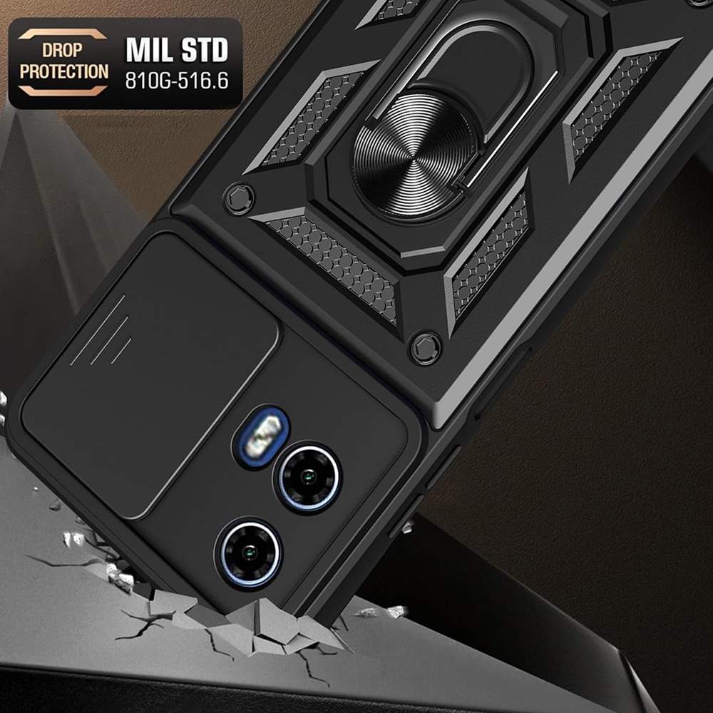Techsuit CamShield Series - θήκη για Motorola Moto G05 / E15 - Μαύρο - Image 5