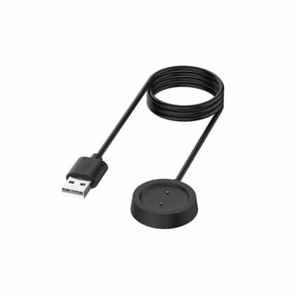 Techsuit - Καλώδιο Ασύρματης Φόρτισης SmartWatch (THA1) - για Amazfit T-Rex / GTR 42mm / GTR 47mm / GTS - Μαύρο