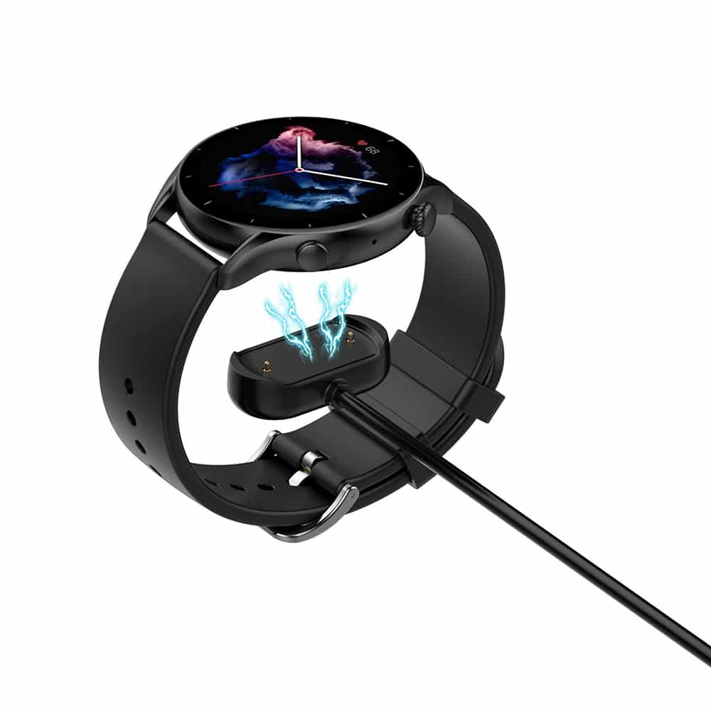 Techsuit - Καλώδιο Ασύρματης Φόρτισης SmartWatch (THA3) - για Amazfit Cheetah/Pro/T-Rex Ultra/T-Rex 2/GTR4/GTS4 - Μαύρο - Image 2
