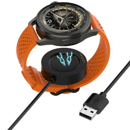 Techsuit - Καλώδιο Ασύρματης Φόρτισης SmartWatch (TXC9) - για Xiaomi Watch S4 Sport, USB - Μαύρο