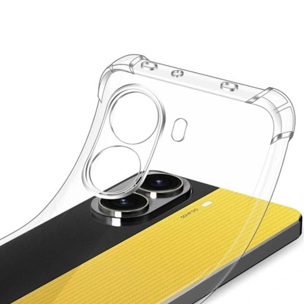 Techsuit Shockproof Clear Silicone - θήκη για Xiaomi Poco X7 Pro - Διάφανο - Image 2