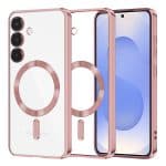 Techsuit Luxury Crystal - θήκη για Samsung Galaxy S25 - Ροζ