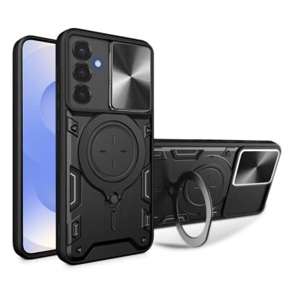 Techsuit CamGuard Pro - θήκη για Samsung Galaxy S25 - Μαύρο