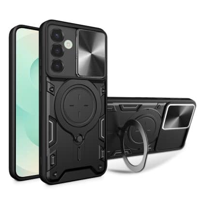 Techsuit CamGuard Pro - θήκη για Samsung Galaxy S25 Plus - Μαύρο