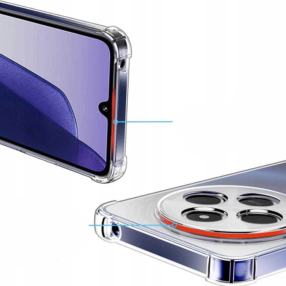 Techsuit Shockproof Clear Silicone - θήκη για Xiaomi Redmi 14C - Διάφανο - Image 2