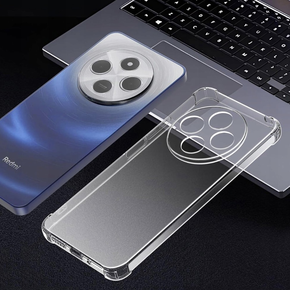 Techsuit Shockproof Clear Silicone - θήκη για Xiaomi Redmi 14C - Διάφανο - Image 5