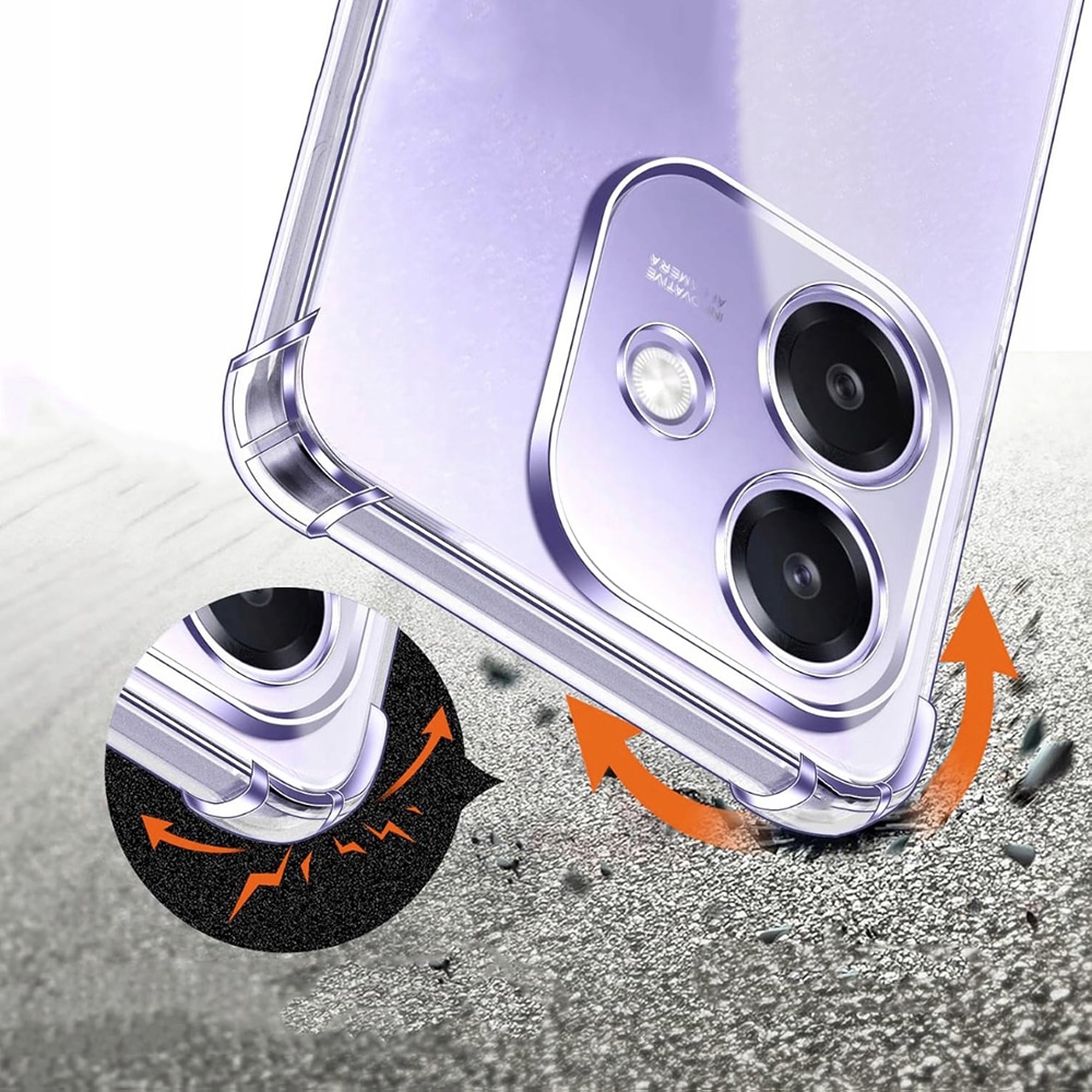 Techsuit Shockproof Clear Silicone - θήκη για Oppo A40 4G - Διάφανο - Image 6