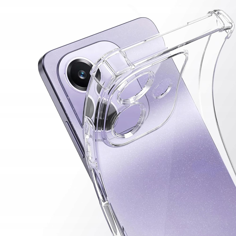Techsuit Shockproof Clear Silicone - θήκη για Oppo A40 4G - Διάφανο - Image 5