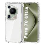 Techsuit Shockproof Clear Silicone - θήκη για Huawei Pura 70 Ultra - Διάφανο