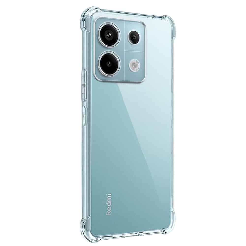 Techsuit Shockproof Clear Silicone - Xiaomi Redmi Note 13 Pro / Poco X6 - Διάφανο - Image 2