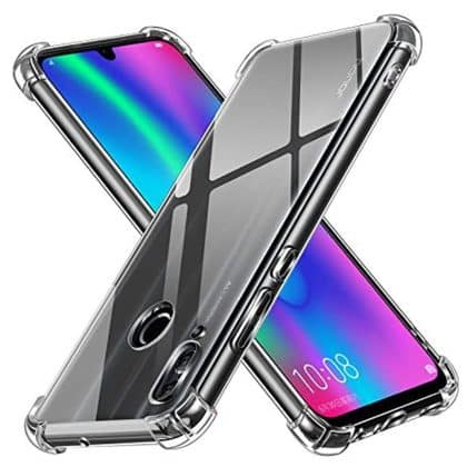 Techsuit Shockproof Clear Silicone - θήκη για Huawei P smart 2019 - Διάφανο